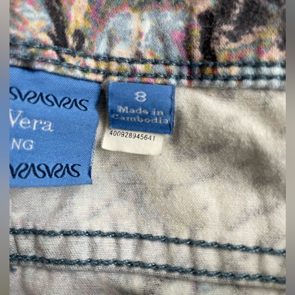 Simply Vera Vera Wang patterned pants - Picture 5 of 6